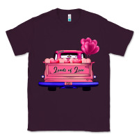 Plum Loads Of Love Valentine's Day Truck Classic Tee - Bettercallsaul