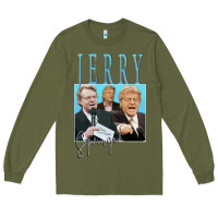 Army Green jerry springer Long Sleeve Tee - tuanDangUi
