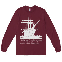 Burgundy boston tea party funny Long Sleeve Tee - tuanDangUi