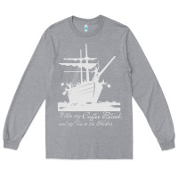 Heather Grey boston tea party funny Long Sleeve Tee - tuanDangUi