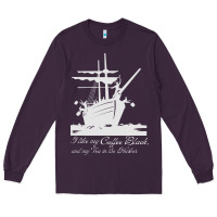 Plum boston tea party funny Long Sleeve Tee - tuanDangUi
