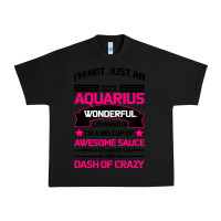 Black Aquarius Woman Urban Heavy Tee - Bettercallsaul