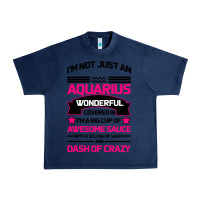Navy Aquarius Woman Urban Heavy Tee - Bettercallsaul