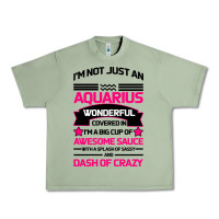 Oil Green Aquarius Woman Urban Heavy Tee - Bettercallsaul