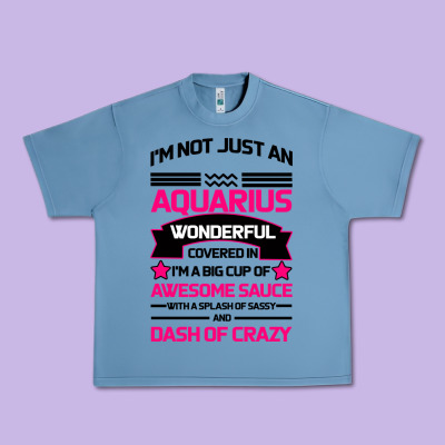 Aquarius Woman Urban Heavy Tee Designed By Bettercallsaul