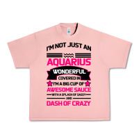 Salmon Aquarius Woman Urban Heavy Tee - Bettercallsaul