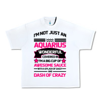 White Aquarius Woman Urban Heavy Tee - Bettercallsaul
