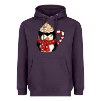 Plum coffee cups animal Heavyweight Hoodie - CowhideDigitalArt
