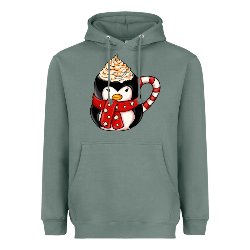 Coffee Cups Animal Heavyweight Hoodie by CowhideDigitalArt | Teevron