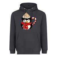 Smoke coffee cups animal Heavyweight Hoodie - CowhideDigitalArt