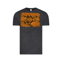 Vintage Black leopard glitter background Vintage Tee - RanaPortraitStore