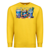 Lemon Christmas Coffee Premium Sweatshirt - CowhideDigitalArt