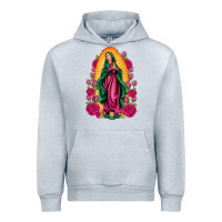 Heather Grey our lady of guadalupe Urban Hoodie - Artiststas
