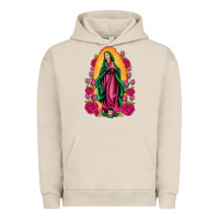Pigment French Oak our lady of guadalupe Urban Hoodie - Artiststas