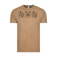 Vintage Coffee Guitar Chord dad Vintage Tee - Bettercallsaul