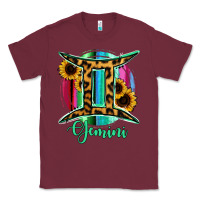 Burgundy Gemini Classic Tee - RanaPortraitStore