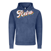 Vintage Denim retro colorful Vintage Hoodie - chombo