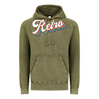Vintage Olive retro colorful Vintage Hoodie - chombo