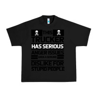 Black TRUCKER Urban Heavy Tee - Bettercallsaul