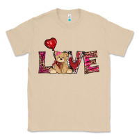 Mushroom valentine's day tedybear love Classic Tee - RanaPortraitStore
