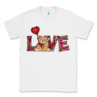 White valentine's day tedybear love Classic Tee - RanaPortraitStore
