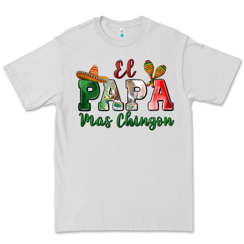 El Papa Mas Chingon Premium Tee by MaliasSmallBusiness | Teevron