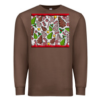 Chestnut Christmas Cakes Premium Sweatshirt - CowhideDigitalArt