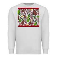 Dove Grey Christmas Cakes Premium Sweatshirt - CowhideDigitalArt