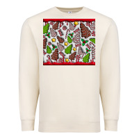 Sandshell Christmas Cakes Premium Sweatshirt - CowhideDigitalArt