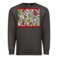 Smoke Christmas Cakes Premium Sweatshirt - CowhideDigitalArt