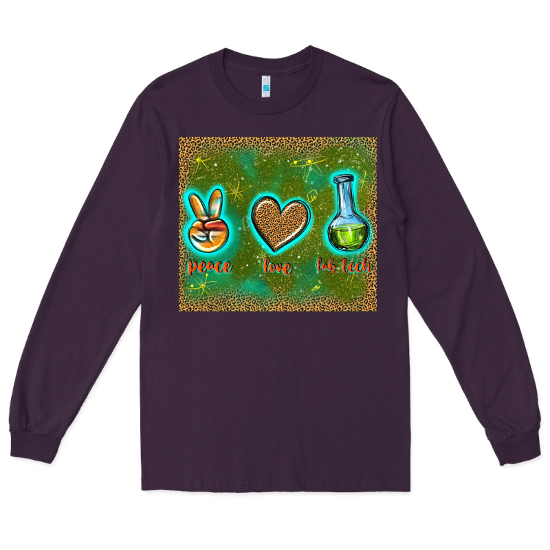 Peace Love Lab Tech Long Sleeve Tee by TumblerDesignByShophia | Teevron