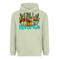 Matcha fall pumpkin art Heavyweight Hoodie - CowhideDigitalArt