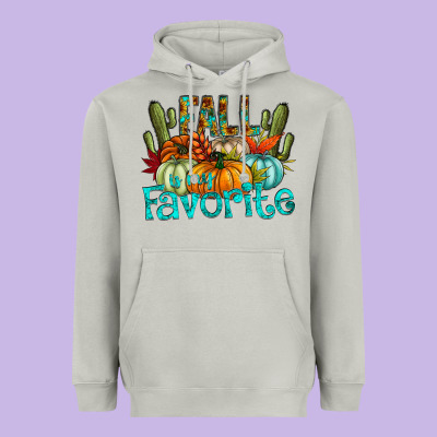 Fall Pumpkin Art Heavyweight Hoodie Designed By Cowhidedigitalart