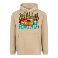 Mushroom fall pumpkin art Heavyweight Hoodie - CowhideDigitalArt