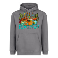 Storm fall pumpkin art Heavyweight Hoodie - CowhideDigitalArt
