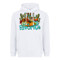 White fall pumpkin art Heavyweight Hoodie - CowhideDigitalArt