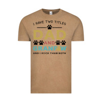 Vintage Coffee i have two titles dad and grandpa Vintage Tee - Bettercallsaul