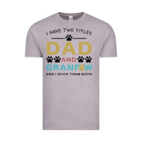Vintage Zinc i have two titles dad and grandpa Vintage Tee - Bettercallsaul