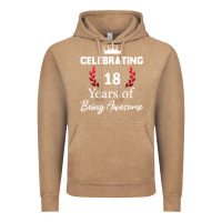 Vintage Coffee 18 years of being awesome, 18 year old birthday gi Vintage Hoodie - tuanDangUi