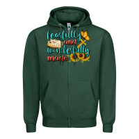 Sports Green Fearfully And Wonderfully Made Zipper Hoodie - BundleAndBundleShop
