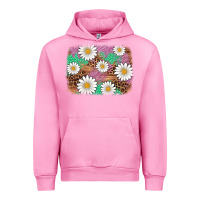 Fuchsia Pink easter daisy background Urban Hoodie - Artiststas