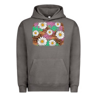 Pigment Tornado easter daisy background Urban Hoodie - Artiststas