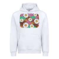 White easter daisy background Urban Hoodie - Artiststas