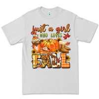 Just A Girl Who Loves Fall Premium Tee | Teevron