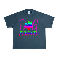 Midnight Navy Dog Mom Urban Heavy Tee - Bettercallsaul