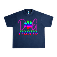 Navy Dog Mom Urban Heavy Tee - Bettercallsaul