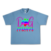 Pebble Blue Dog Mom Urban Heavy Tee - Bettercallsaul