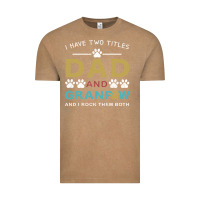 Vintage Coffee i have two titles dad and grandpa Vintage Tee - Bettercallsaul