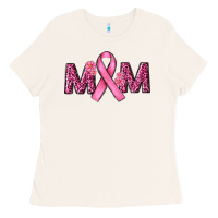 Bone cancer ribbon mom Ladies Tee - RanaPortraitStore