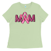 Matcha cancer ribbon mom Ladies Tee - RanaPortraitStore